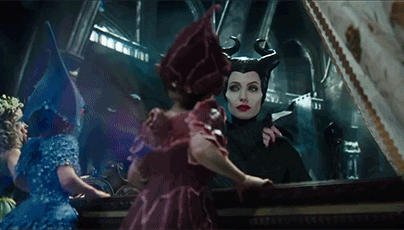animated Maleficent movie gif